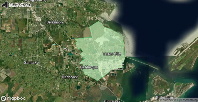 Galveston Texas Flood Zone Map